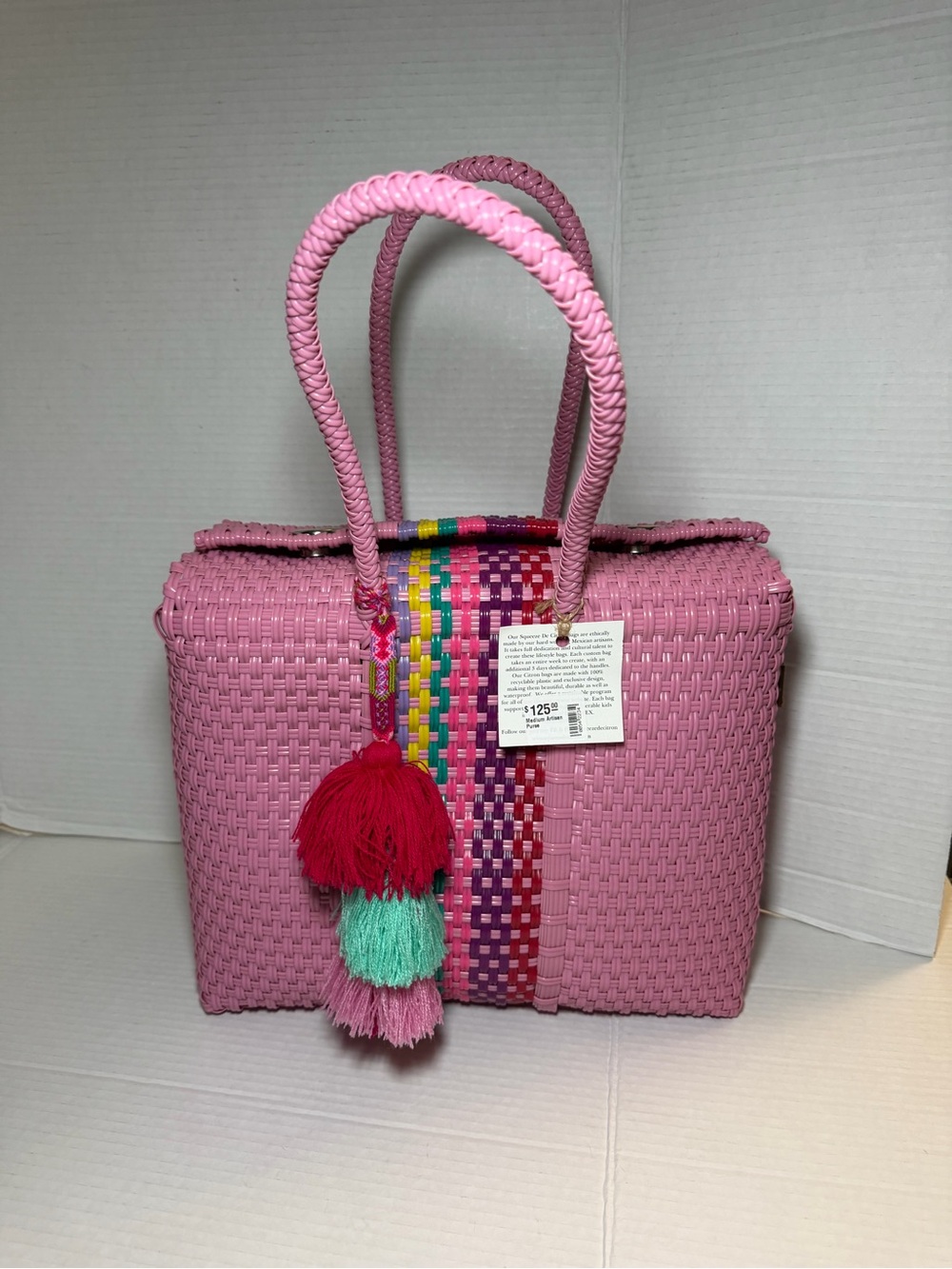 Squeeze De Citron MEDIUM Handcrafted Artisan Purse